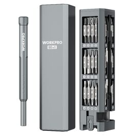 Набір викруток WORKPRO 60 в 1 для дрібної механіки, преміум-якість, з бітами Cr-V, для точного ремонту