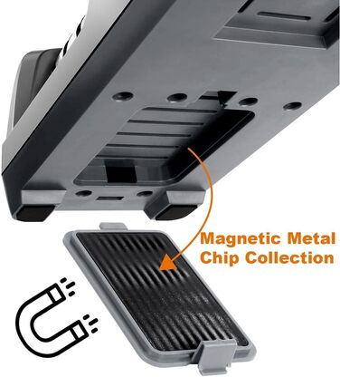 VERSAINSECT Точилка для ножів - електрична, для кухонних та керамічних ножів, 15°, з алмазним абразивом, 3-ступенева, срібна