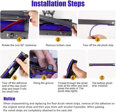 Кріплення для пилососа Dyson V7 V8 V10 V11 V15 Outsize Gen5 - 2 шт., аксесуар для зберігання