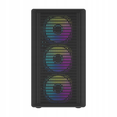 Корпус для комп'ютера DarkFlash DB460M Big Tower m-ATX, загартоване скло, чорний, USB 3.0