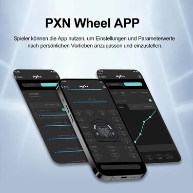 PXN V99 Формульний кермо для гонок на ПК, Xbox One, Xbox Series X/S, PS4 з Force Feedback 3.2 Nm, педалі з перемиканням передач та Hall-ефектом