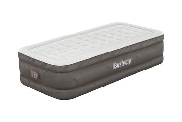 Повітряний матрац Bestway Fortech з вбудованим електричним насосом, односпальний (191x97x46 см)