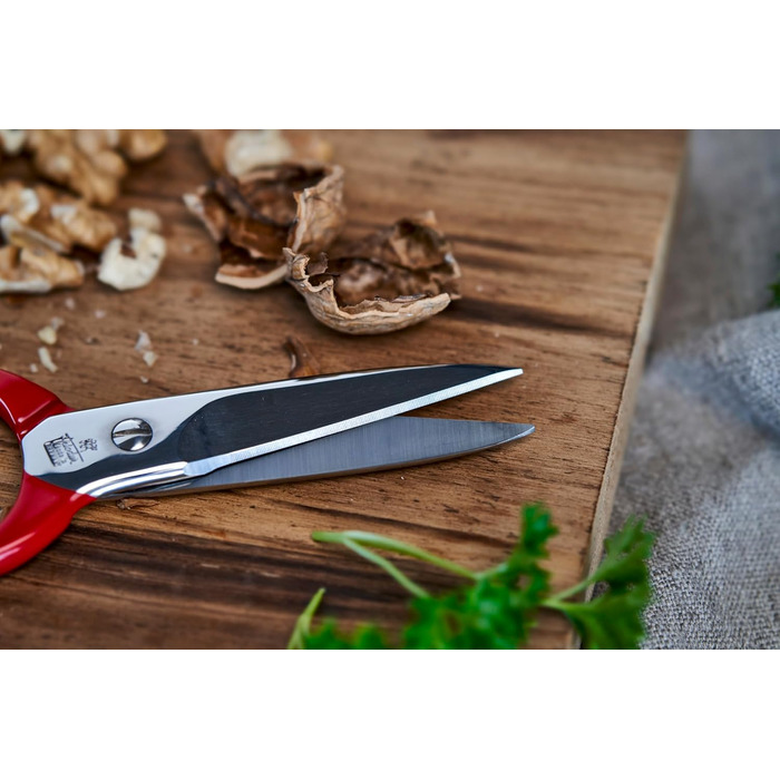 Кухонні універсальні ножиці ZWILLING 20 см, нержавіюча сталь, сріблясті, багатофункціональні, виробництво Німеччина
