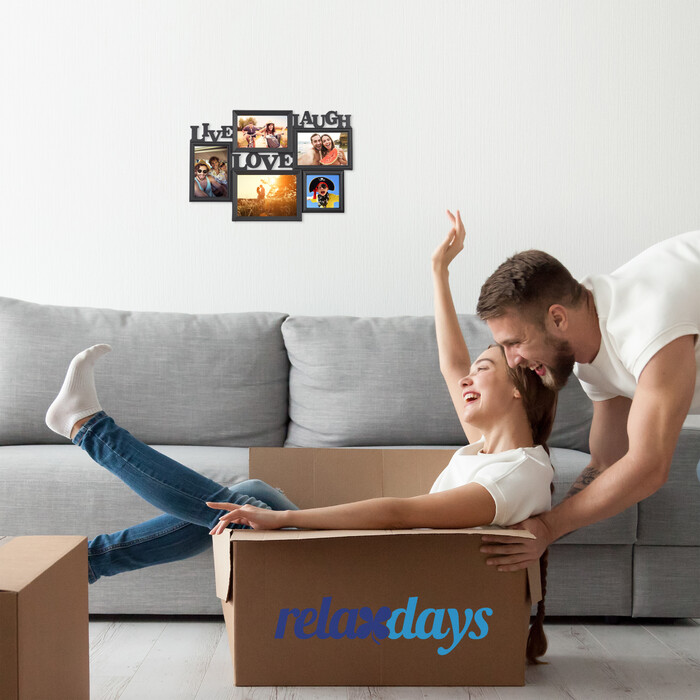 Relaxdays Picture Frame - Live, Love, Laugh