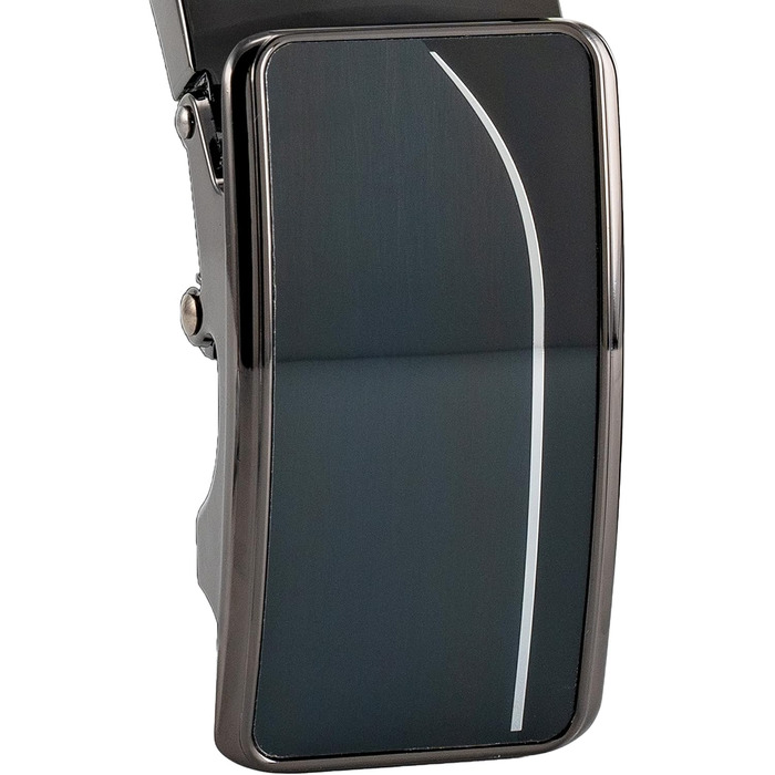 Чоловічий шкіряний ремінь Volmer ATG 01-bur-roma з автоматичною застібкою та регулюванням | Ширина 35 мм, довжина 125 см, колір бордовий