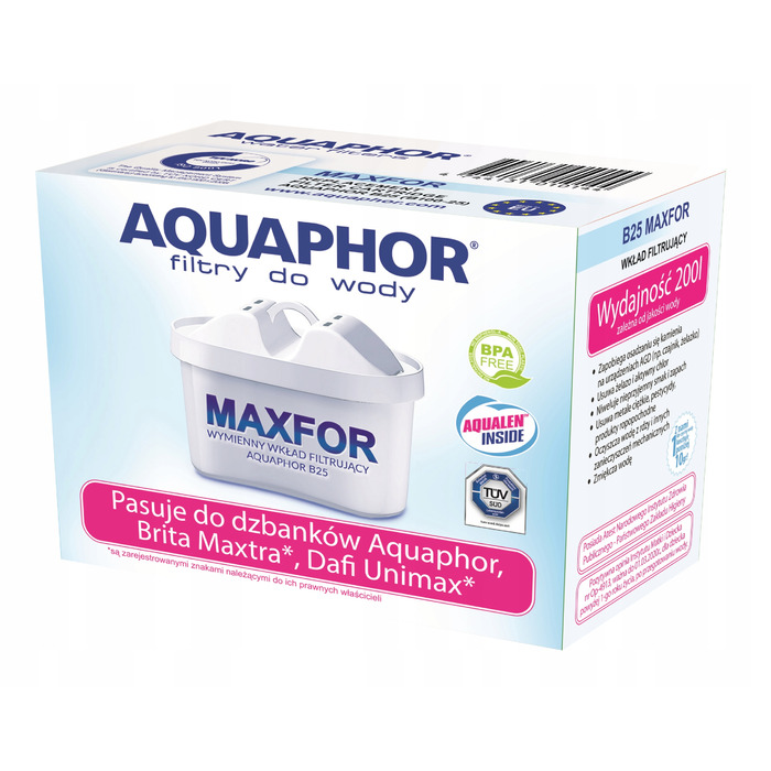 Набір змінних картриджів AQUAPHOR Maxfor MEGA SET, 48 шт.