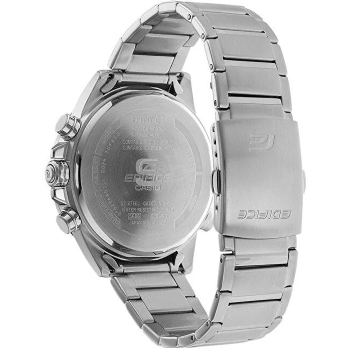 Чоловічий годинник Casio ECB-30D з секундоміром, водонепроникністю та Bluetooth