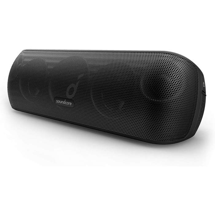 Soundcore Motion+ Портативна Bluetooth Колонка HiFi 30W, Глибокий Бас, IPX7, 12h, USB-C, App, Чорний