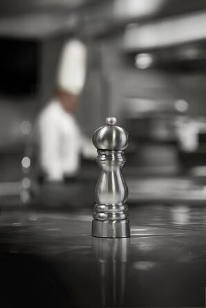 Млин для перцю PEUGEOT Paris Chef 18 см, нержавіюча сталь, сріблястий