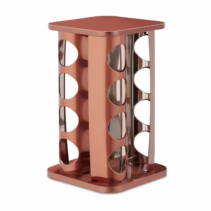 Relaxdays Spice Carousel with 16 Jars