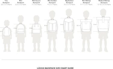 Дитячий рюкзак LÄSSIG з нагрудним ремінцем: рюкзак для дитячого садка, 6,5 л, від 3 років / Міні рюкзак Adventure Tractor