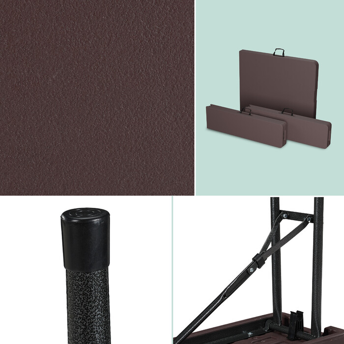 Relaxdays 3-piece folding beer garden set