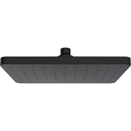 Автоматичний душ WENKO Rain, антикальк, з функцією самоочищення, 17x25 см, хром/чорний матовий