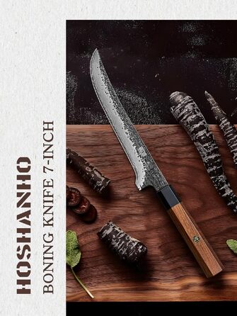 Професійний японський кухонний ніж HOSHANHO Gyuto 20 см для м'яса та овочів, ніж-шеф