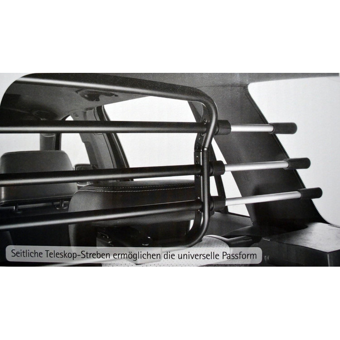 Сітка-перегородка для Mazda CX-5 та CX-7 Kleinmetall Roadmaster Deluxe з системою швидкого кріплення