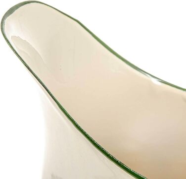 SIDCO Kanne Emaille Krug groß Emaillekanne Wasserkrug Wasserkanne Vintage Shabby Green