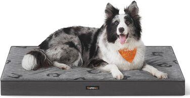 Крізь для собак Feandrea, розмір M, 76 x 51 x 8 см, водовідштовхувальний, для маленьких та мініатюрних собак, сірий, PGW241G01