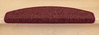 Kettelservice-Metzker Rambo Step Mats in a 15-Piece Value Set, Half-Round, Bordeaux