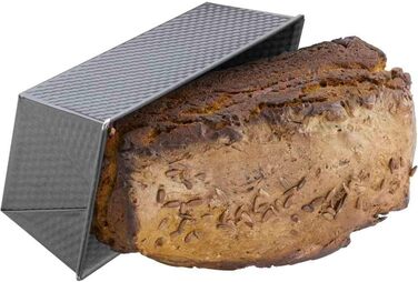 Original Kaiser Inspiration Loaf Pan, 31 x 13 cm, Loaf Pan for 1000g Bread, Loaf Pan for Cakes and Bread, non-stick coated, sourdough-resistant, with a rim.