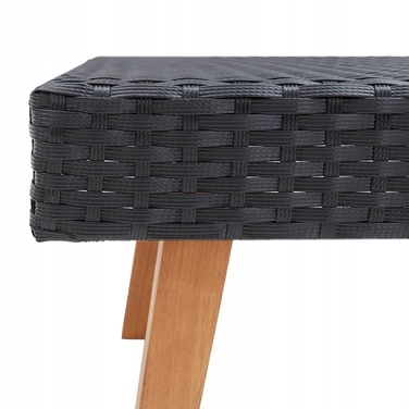 Прямокутний пластиковий стіл VidaXL, 70 x 50 x 33 см