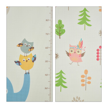 Relaxdays Puzzlemat Duo: Owl / Elephant