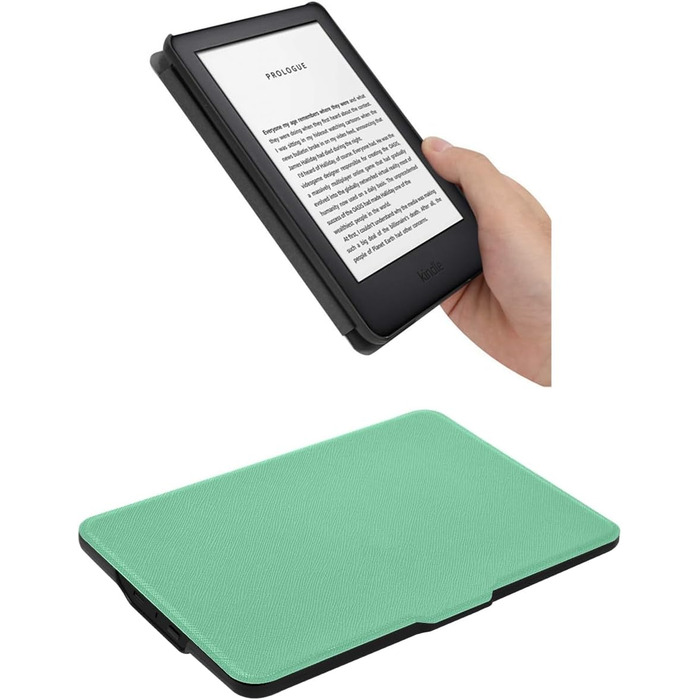 Чохол для Kindle Paperwhite 7/6/5 (2015/2013/2012) Zcooooool, PU шкіра, м'ятно-зелений