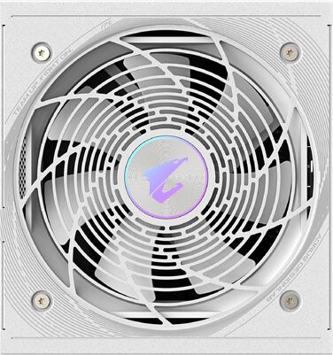 Блок живлення GIGABYTE AORUS Elite P850W Ice 850W, PCIe 5.0, 80 Plus Platinum, повністю модульний, ATX 3.0, білий
