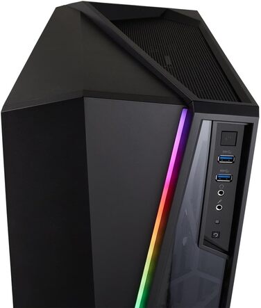 Корпус ПК Corsair SPEC-OMEGA RGB Mid-Tower ATX з загартованим склом, чорний