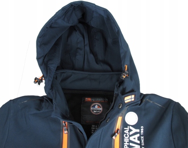 Спортивна куртка softshell Geographical Norway для трекінгу та туризму, р. L