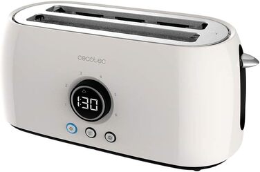 Тостер Cecotec ClassicToast 8000 Biege Double: 800 Вт, 2 широкі слоти, 3 функції