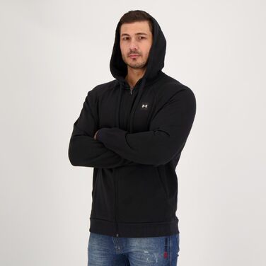 Чоловіча спортивна куртка Under Armour Sportstyle Elite Utility на блискавці, чорна