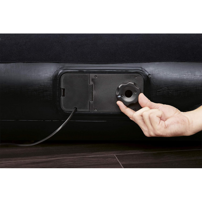 Надувний матрац Bestway Aeroluxe з вбудованим електронасосом, Queensize 203x152x46 см