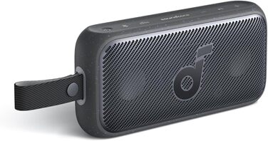 Soundcore Motion 300 - Бездроковий портативний Bluetooth-динамік з BassUp, SmartTune, 30W, 13h, IPX7, для дому, саду, кемпінгу та подорожей, Чорний