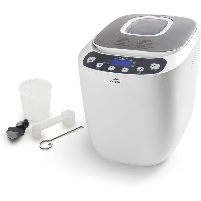 Хлібопічка Lacor 1 біла, 550 Вт