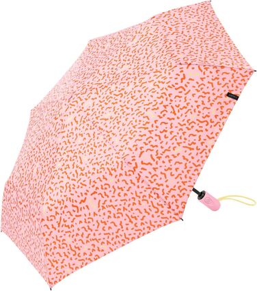 Жіноча парасолька ESPRIT Easymatic з автоматичним відкриванням - Butterfly kiss (Memphis Dots Rose-orange)