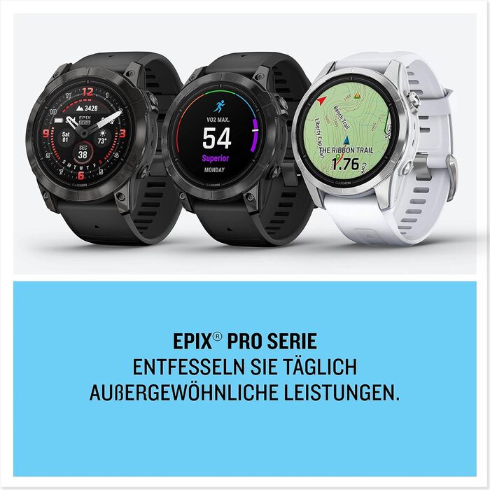 Розумний годинник Garmin Epix Pro 42mm – GPS-мультиспорт з AMOLED-дисплеєм та підтримкою GarminPay