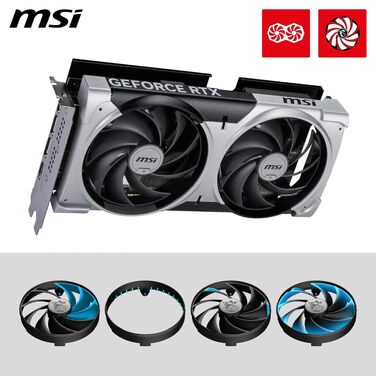 Відеокарта MSI GeForce RTX 5070 VENTUS 2X OC 12GB GDDR7, PCIe 5.0, Boost 2542 MHz