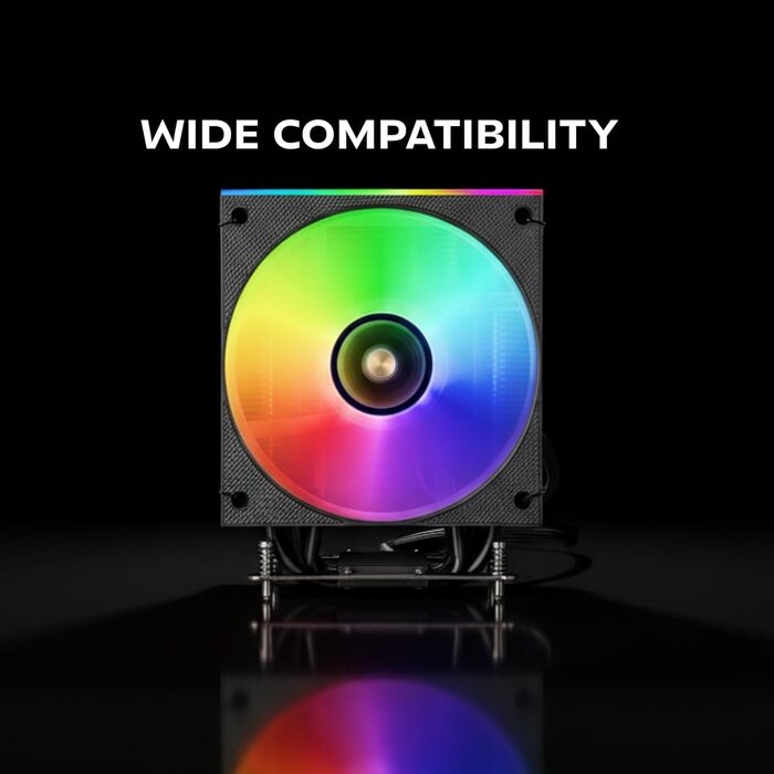 Система водяного охолодження Mars Gaming ML-LCD360 з LCD-дисплеєм, 600W, 3x 120mm ARGB вентилятори, для ПК, чорна