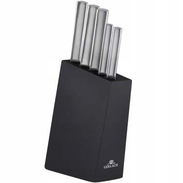 Набір ножів у підставці Gerlach Ambiente Silver, 5 предметів