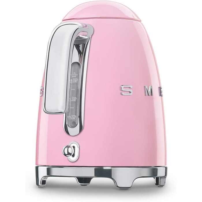 Електричний чайник Smeg KLF03PKEU 1.7L Rose - Стильний дизайн, антикальфільтр, автоматичне відключення