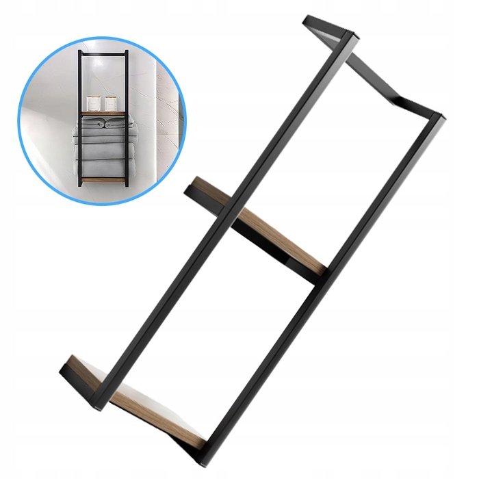 Двоярусний настінний рушникотримач для ванної кімнати, сучасний мінімалізм