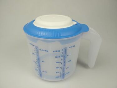 TUPPERWARE Baking Measuring Cup Candy Mini 1.25 L blue Mixing Bowl D217 Mixing-Mix P 17748