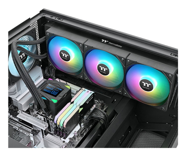 Система водяного охолодження Thermaltake LA360-S ARGB 360мм, чорна (CL-W462-PL12SW)
