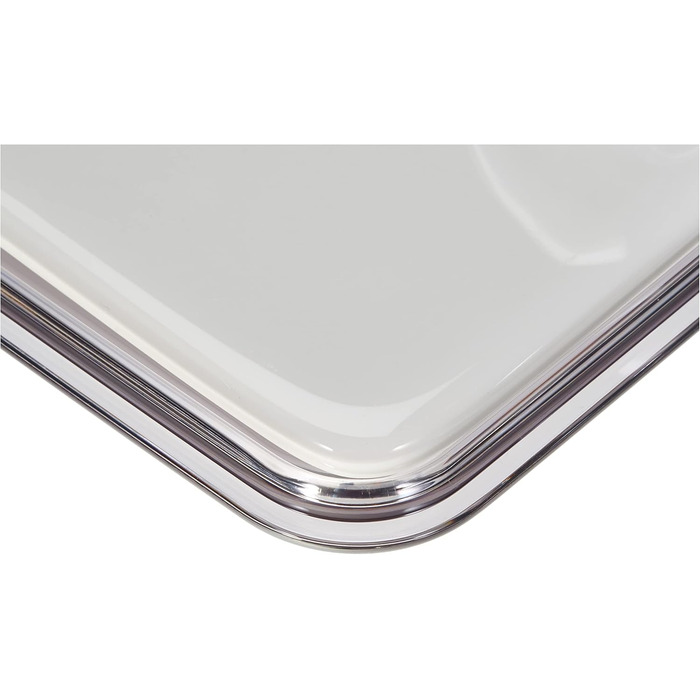 Guzzini - Gocce, Square Cheese Dome - Sky Grey, 25.5 x 25.5 x h11.5 cm - 27000092