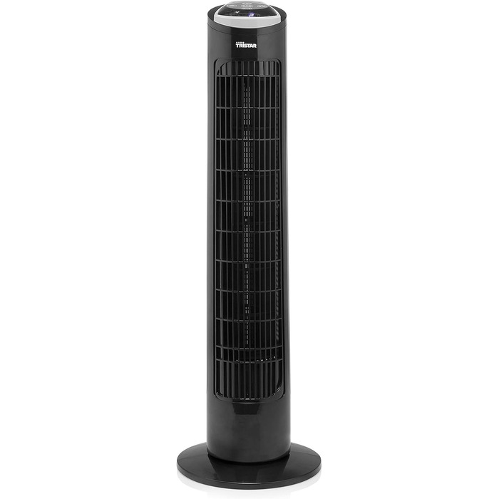 Турбовентилятор Tristar VE-5865: 3 швидкості, таймер, осциляція 80°, білий