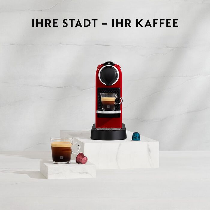Кавомашина Krups Nespresso XN741B Citiz, еспресо, автоматична, 1 л, 1260 Вт, срібляста