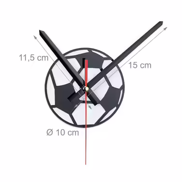 Relaxdays DIY Wall Clock 'Football'