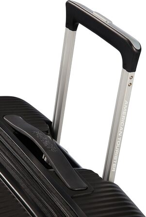 Чемодан American Tourister Soundbox Spinner L EXP 77 см, 97/110 л, чорний (Bass Black)