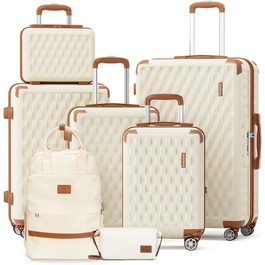 розмір: набір валіз 7 предметів, туристичний рюкзак