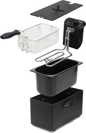 Bestron Deep Fryer with Cold Zone Technology